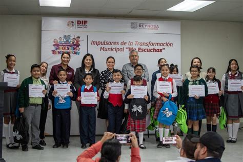 Dif Reynosa Escucha Propuestas De Ni Os Impulsores De La Transformaci N