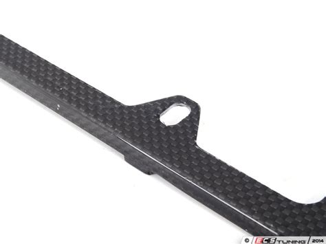 Genuine Volkswagen Audi Zaw071801a License Plate Frame Carbon Fiber Zaw 071 801 A