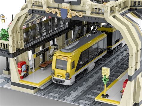 Riesiger Lego Ideas Bahnhof Könnte Set Werden The Train Station