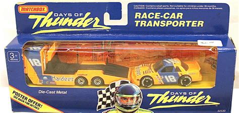 1990 Matchbox 1 64 Days Of Thunder Team Transporters Hardees 18