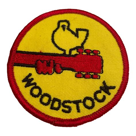 Original Woodstock Festival Patch 1969 Etsy