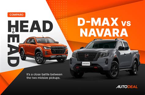 Head To Head Nissan Navara Vs Isuzu D MAX Autodeal