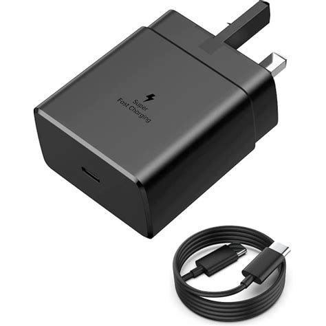 45W USB C Super Snabbladdare USB C kontakt för Samsung Galaxy S23 S23