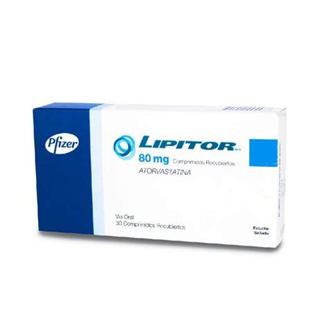 Lipitor 80 Mg X 30 Comprimidos Recubiertos Farmacias Ahumada