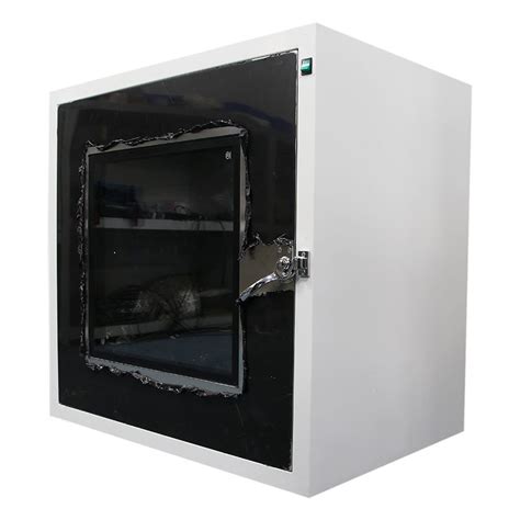 Mechanical Interlock Cleanroom Pass Box V With Embedded Door