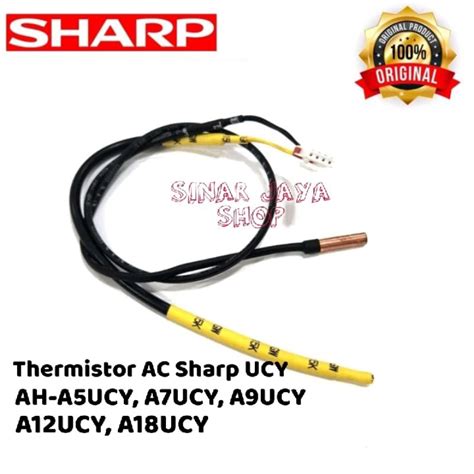 Jual THERMISTOR THERMIS AC SHARP UCY VEY R32 R410 ORIGINAL Shopee