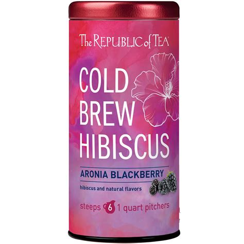 The Republic Of Tea The Republic Of Tea Cold Brew Hibiscus Aronia