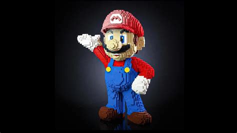 Life-sized Super Mario Lego statue stands at 2 feet tall and costs $900 ...