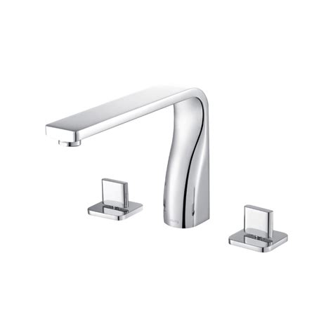 260.2410CP | 3 Hole Deck Mount Roman Tub Faucet | Isenberg By Flusso