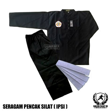 Jual Baju Seragam Pencak Silat IPSI Pemula Sragam Latihan Silat