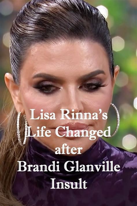 Real Housewives Of Beverly Hills Lisa Rinna Reveals The Brandi