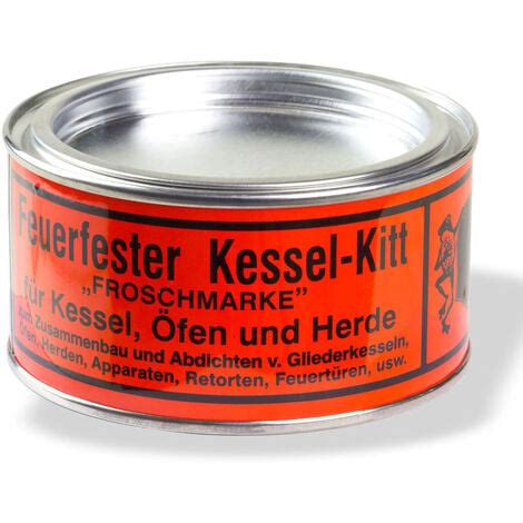 Feuerfester Kesselkitt Froschmarke Dose G