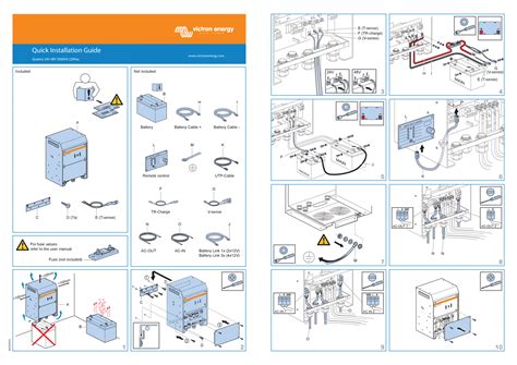 Ghid De Instalare Rapida Pentru Incarcator Invertor Quattro 24V 48V