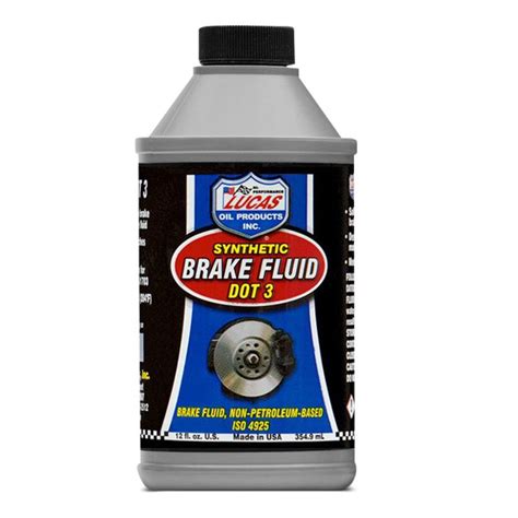 Lucas Oil® 10825 - DOT 3 Synthetic Brake Fluid 12 oz