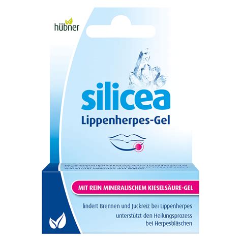 Silicea Lippenherpes Gel von Hübner bei greenist de