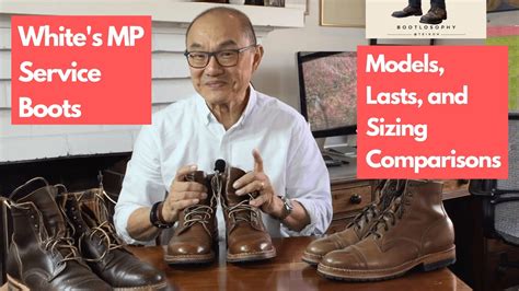 White S Mp Boots Models Lasts And Sizing Comparisons Youtube