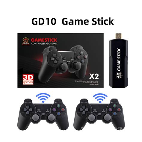 Game Stick GD10 4k Vayava 3D 16gb 32gb 128gb 40 Mil Jogos Explore A