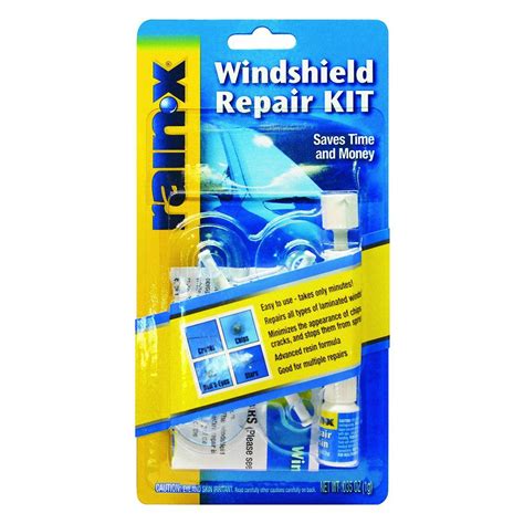 Rain X Windshield Repair Kit 600001 The Home Depot