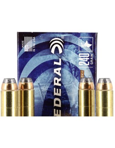 Munition Federal Rem Mag Hi Shock Grains Jhp Boite De