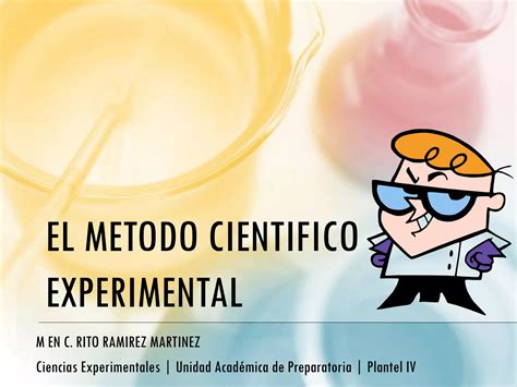 El Metodo Cientifico Experimental Ppt