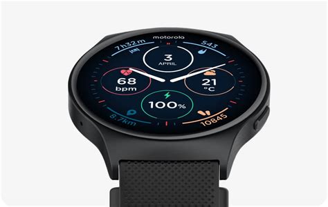 Motorola представила часы Moto Watch 120 с автономностью до 10 дней