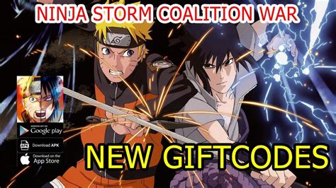 Ninja Storm Coalition War New Giftcodes Naruto Rpg Game Ios Android