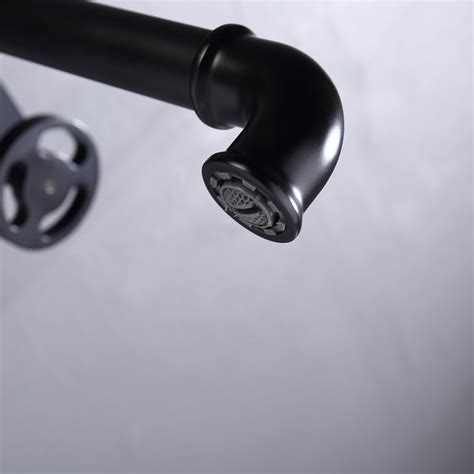 Industrial Chic Wall Mounted Bathroom Sink Faucet – Modland