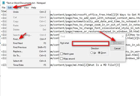 How To Find And Replace Text In Notepad In Windows 10 And 11 Majorgeeks