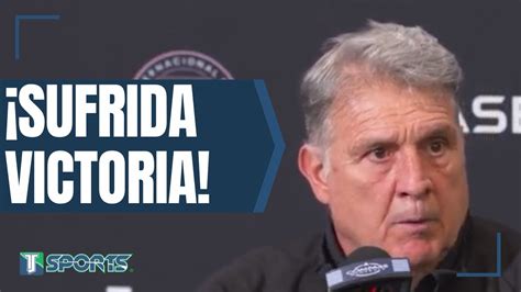 Lo Que Dijo Gerardo Martino De La Victoria Del Inter Miami Con Goles De