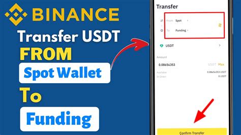 How To Transfer Usdt From Spot To Funding In Binance Spot To Funding