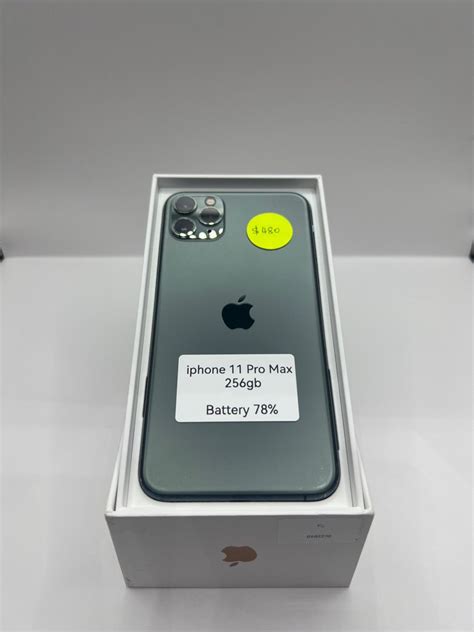 iPhone 11 Pro Max 256GB Midnight Green, Mobile Phones & Gadgets, Mobile ...