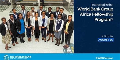 World Bank Group Africa Fellowship Program Fully Funded And Open To