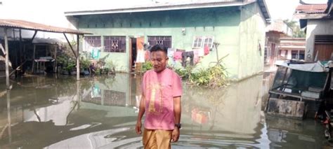 Banjir Sei Rampah Serdang Bedagai Berangsur Surut Jabar News