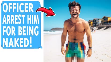 Karen Calls 911 And Slaps Me For Being Naked At Nude Beach Claims I’m A Creep Youtube