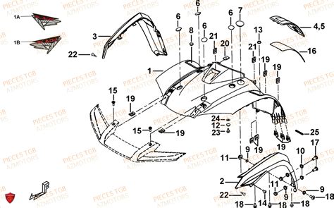 Carrosserie Avant Face Avant A Led Tgb Pieces Tgb Blade Lt Eps