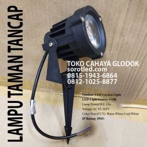 Jual Lampu Taman Tancap 12W Mata LED Terbaru Sorotled