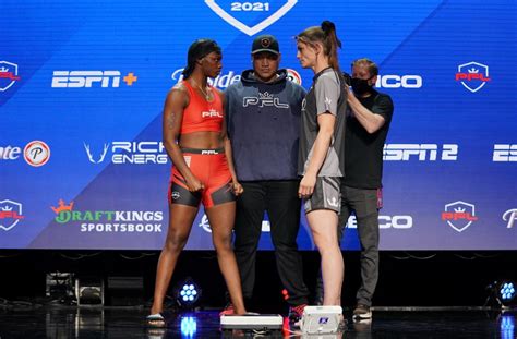 Pfl 4 Weigh In Results Womens Boxing Icon Claressa Shields Makes