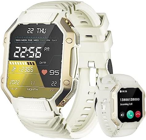 AXIDUN Reloj Inteligente Smartwatch Militar De 1 8 HD Pantalla Con