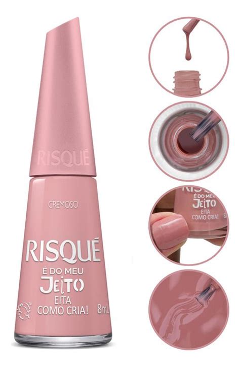 Esmalte Cremoso Nude Eita Como Cria Meu Jeito Risque Em 2024 Esmalte