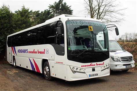 Henshaws Moreton In Marsh GL69 HEN Volvo B8 At The Depot A Photo On