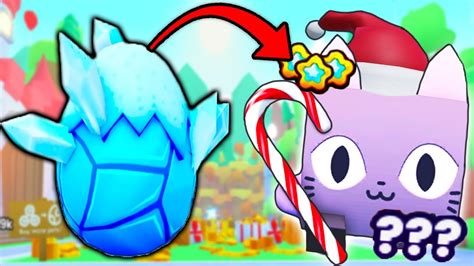 Opening New Christmas Eggs For All New Huge Pets Pet Simulator