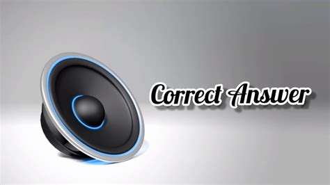 Correct Answer Sound Effects Hd Sfx No Copyright Download Link Youtube