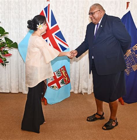 Ambassador Azucena Presents Her Credentials As Ph Ambassador To The