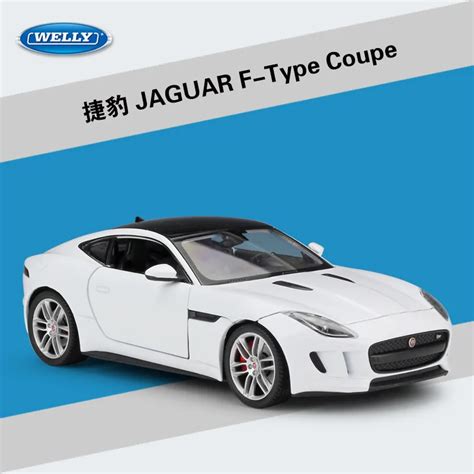 Welly 1 24 High Simulation Model Toy Car Metal Jaguar F Type Coupe Alloy Classical Car Diecast