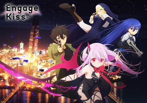 El Nuevo Anime De A Pictures Engage Kiss Revela Su Estreno Con Un