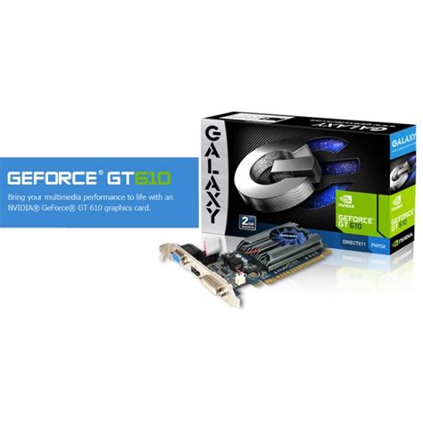 Galaxy Geforce Gt Gb Ddr Graphics Card Pcie Dvi Hdmi Vga Lp Version