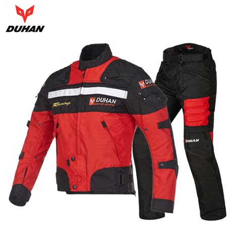 Duhan Blouson Moto Homme Moto Motocross Hors Route Veste De Course Body