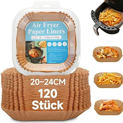 Hausprofi St Ck Backpapier F R Hei Luftfritteuse Airfryer