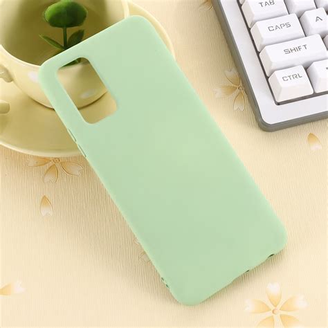 For Samsung Galaxy Note20 5g Pure Color Liquid Silicone Shockproof Full Coverage Case Green