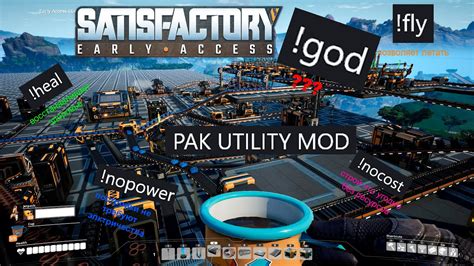 Satisfactory Pak Utility Mod Youtube